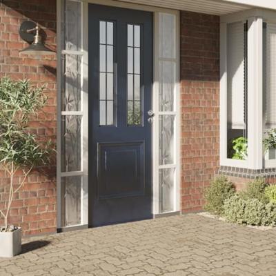 VidaXL Raamfolies 2 st mat bamboepatroon pvc