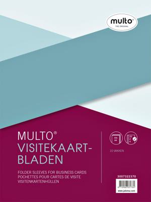 Showtas multo 23r visitekaart a4 235x312mm 10st