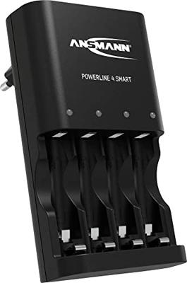 Ansmann Powerline 4 Smart Batterijlader NiCd, NiMH AAA (potlood), AA (penlite)