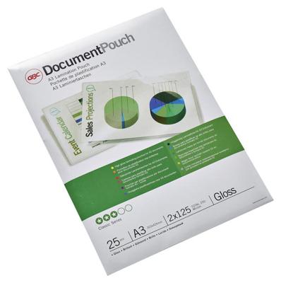 GBC Document lamineerhoes ft A3, 250 micron (2 x 125 micron), pak van 25 stuks