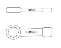 KS Tools 5170922 517.0922 Slagringsleutel Sleutelbreedte (metrisch) 22 mm - thumbnail