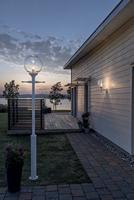 Lantaarnpaal Konstsmide Orion 468-250 mat wit 230V 1-lichts 240cm - thumbnail