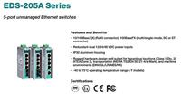 MOXA eds-205 a Unmanaged VB Network Switch Network Switches Netwerken (Unmanaged VB Network Switch, Full Duplex) - thumbnail