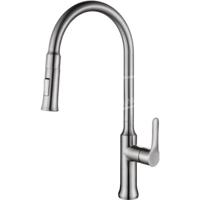 Wiesbaden 304-Oxford RVS Keukenkraan + uittrekb.handdouche - thumbnail