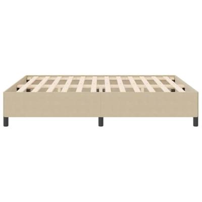 Bedframe Grijs groen 180 x 200 cm Katoenen stof