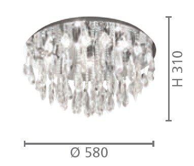 Stars of Light Design plafondlampCalaonda - 93413