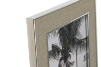 Fotolijsten Home ESPRIT Zilverkleurig Kristal polyestyreen Romantiek 20,5 x 1,5 x 25,5 cm - thumbnail