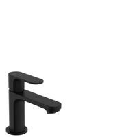 Hansgrohe Wastafelmengkraan Rebris S Eengreeps 80 CoolStart EcoSmart+ Met Trekwaste Mat Zwart - thumbnail