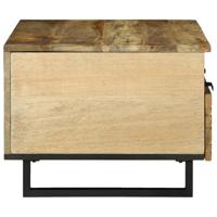 Salontafel with Drawer Bruin en zwart 80 x 54 x 40 cm - thumbnail
