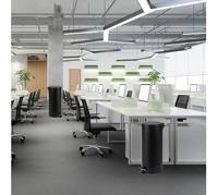 Pedaalemmer brasq 30 liter zwart - thumbnail