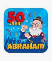 Huldeschild 50 Jaar Abraham Cartoon - thumbnail