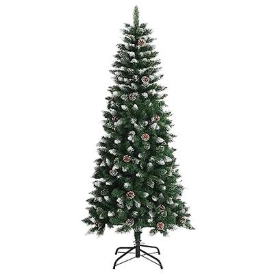 Kunstkerstboom met standaard 150 cm PVC groen Kunstkerstboom met standaard 150 cm PVC groen