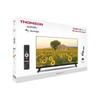 THOMSON 24 Inch (60 cm) LED HD 12V Camping Smart Android TV, Google Assistant, Wi-Fi, Dolby Digital, Bluetooth, Triple-Tuner (Kabel/Satelliet/Antenne), HDMI, CI+, A+ Paneel- 24HA2S13C - thumbnail