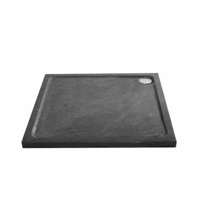Hardstenen Douchebak 90X90X5 cm Vierkant Aqua Royal Hardstenen Douchebak 90X90X5 cm Vierkant Aqua Royal