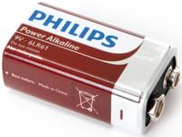 Philips Power 6LR61 9V batterij (blok) Alkaline 9 V 1 stuk(s) - thumbnail