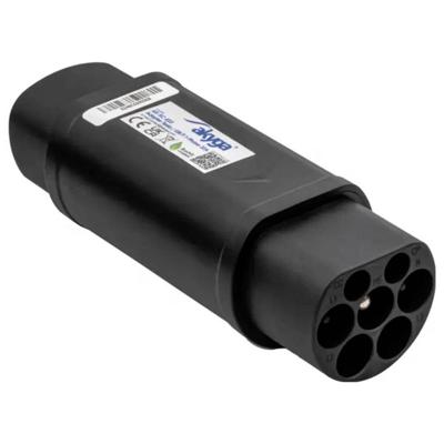 Akyga AK-SC-E22 Laadkabeladapter [1x Tesla-bus - 1x GB/T (20234.2-2015) stekker]