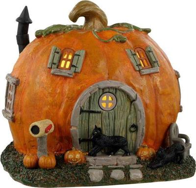 Pumpkin Cottage 13x15x16 cm Halloween LEMAX - Lemax