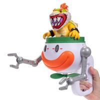 The Super Mario Galaxy Movie Action Figures - Bowser Jr. with Clown Car - thumbnail