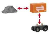 Brio houten Container laadkraan - 33732 - thumbnail