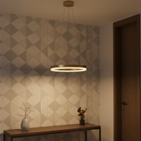 Lyora HanglampAdria goud Ø 40cm - 9530226 - thumbnail