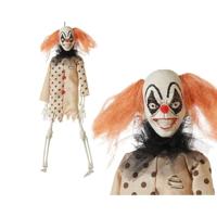 BigBuy Home Halloween-decoratie, clownskelet, 40 cm - thumbnail