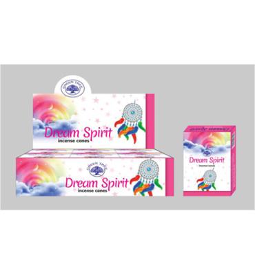 Green Tree Kegelwierook dream spirit 10 Stuks