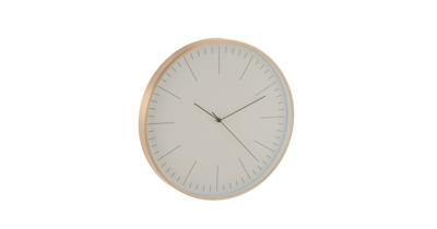 J-Line Klok Aluminium Goud J-Line Klok Aluminium Goud