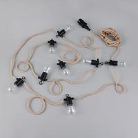 Trio LichtslingerEmber bruin snoer - R74938602 - thumbnail