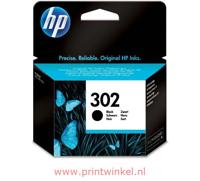 HP 302 Inktcartridge Origineel Zwart F6U66AE Inkt - thumbnail