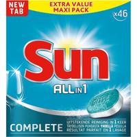 Sun sun all in 1 vaatwastabletten 46 Lemon - thumbnail