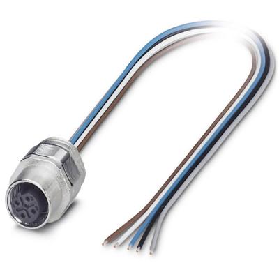 Phoenix Contact 1515044 Sensor/actuator inbouwconnector M12 Aantal polen (sensoren): 5 Bus, inbouw 0.50 m 1 stuk(s)
