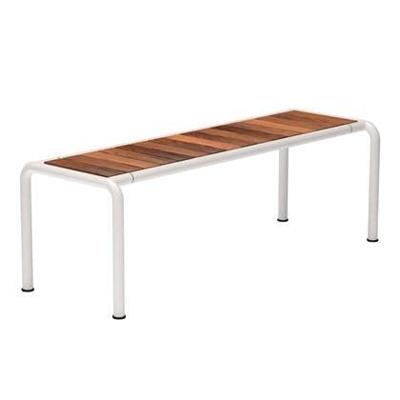 Houe Avanti tuinbank Medium Muted White Essenhout Houe Avanti tuinbank Medium Muted White Essenhout