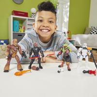 MixMashers Star Wars, aanpasbaar Boba Fett-beeldje om te mixen en matchen met accessoires - thumbnail