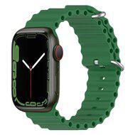 Ocean bandje - Groen - Geschikt voor Apple Watch 38mm / 40mm / 41mm / 42mm - thumbnail