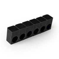 Floyd Rose FROSLIB21P Original String Lock Insert Blocks (set van 6 stuks, zwart) - thumbnail