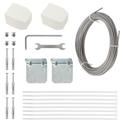 VidaXL Balkonscherm 140x240 cm oxford stof lichtgroen