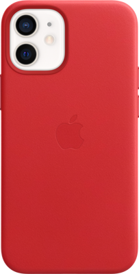 Apple Leather MagSafe Case iPhone 12 Mini Red