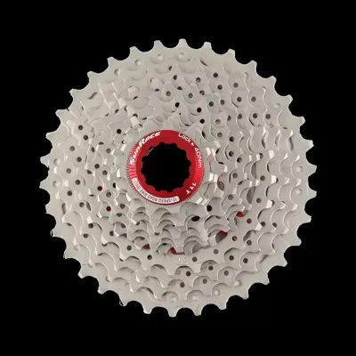 SunRace cassette csrz800 12v 11-36t zilver/rood