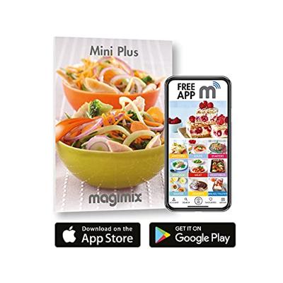 Magimix Mini Plus keukenmachine 400 W 1,7 l Rood