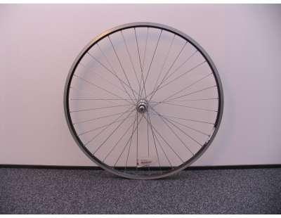 Voorwiel 28 x 1 1/4" ZAC19 velg aluminium naaf zwart