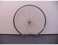 Voorwiel 28 x 1 1/4" ZAC19 velg aluminium naaf zwart - thumbnail