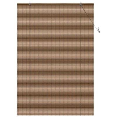 Raambuiten & Gordijnen met gordijnen Bruin 140 x 220 cm Bamboe