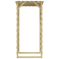 Pergola's met dak 3 st 100x90x200 cm geïmpregneerd grenenhout - thumbnail