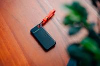 Verbatim Pocket 1 TB Externe SSD harde schijf USB-C 3.2 Gen 2 Zwart, Rood 32192 - thumbnail