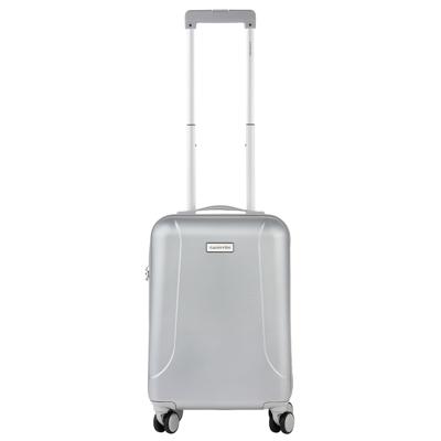CarryOn Skyhopper 4 Wiel Trolley 55 silver Harde Koffer