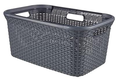 Curver style wasmand 45 liter antraciet - thumbnail