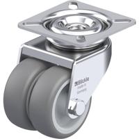 Blickle LDA-TPA 50G Dubbel zwenkwiel Wieldiameter: 50 mm Draagvermogen (max.): 80 kg 1 stuk(s) - thumbnail