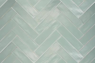 Wandtegel groen Tebe Vintage 30x7,5cm jade mat