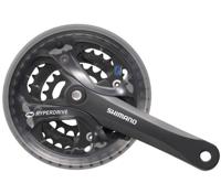 Shimano Acera FC-M361 Crankstel 175 mm 48-38-28T - Zwart - thumbnail