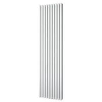 Handdoekradiator Siela Dubbel 1800 x 462 mm Parelgrijs (Pearl grey) - thumbnail